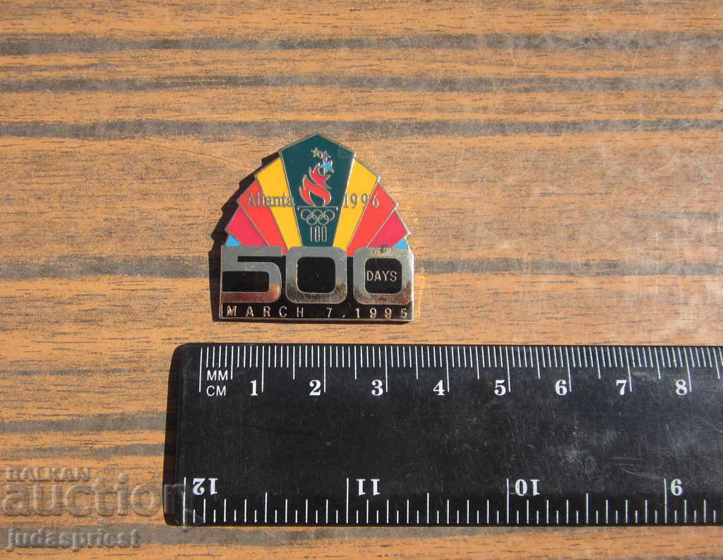 Auction  Olympic pin Olympic games Olympics Atlanta 1996
