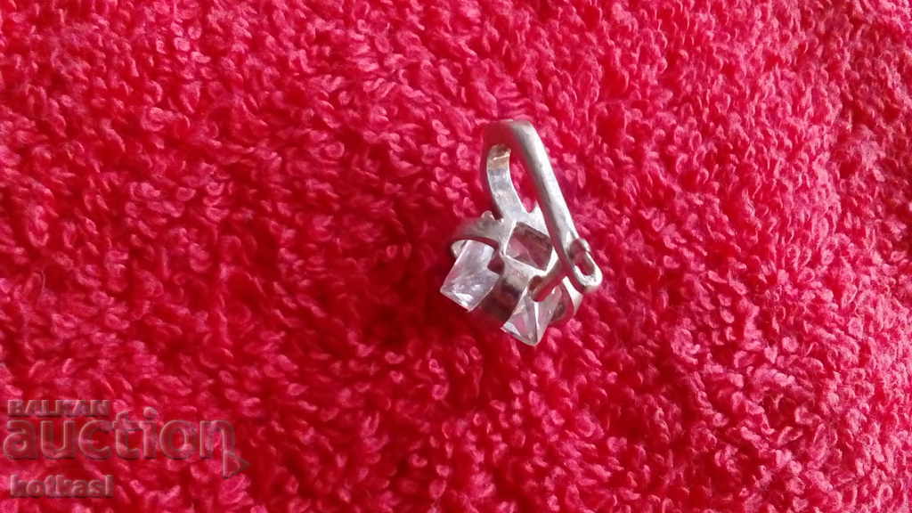 Edinichno ασημένιο 925 σκουλαρίκι 4.30 γρ. με ημιπολύτιμο λίθο - 7