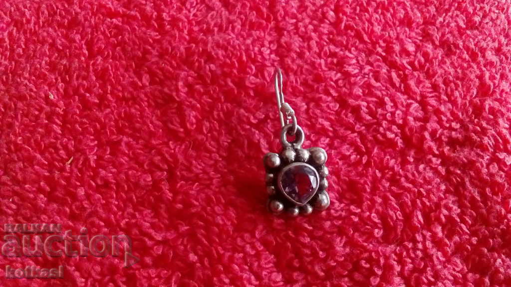 Παλιό μονό σκουλαρίκι ασήμι 925 2,71 γρ.