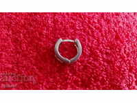 Единична сребърна 925 обица  2.20  гр.