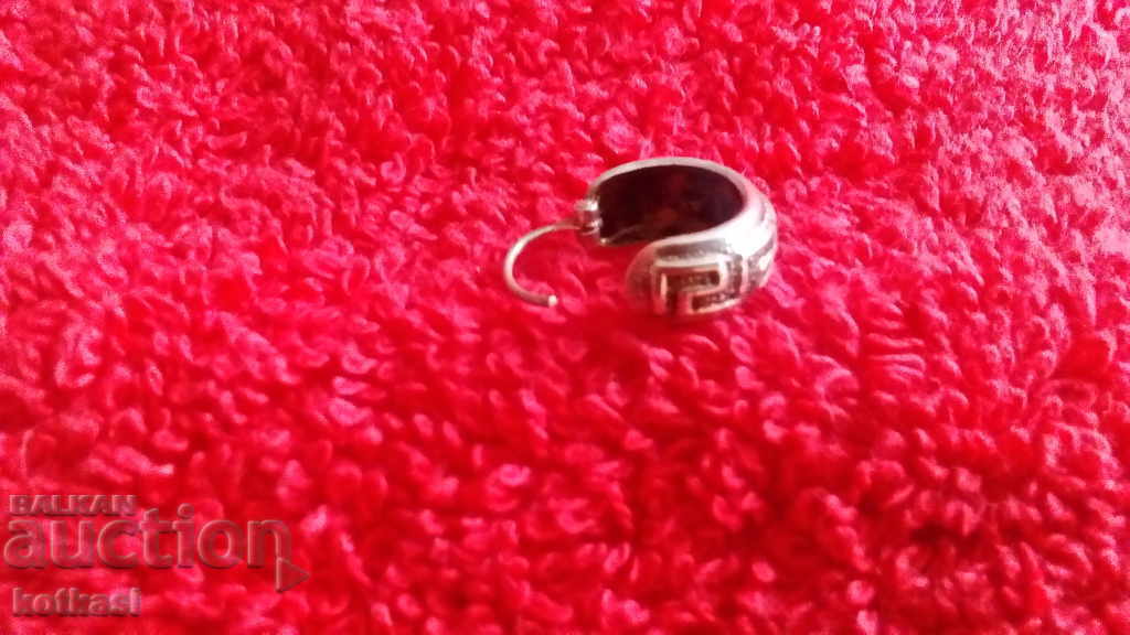 Auction Old silver 925 single earring Auction Old silver 925 single earring