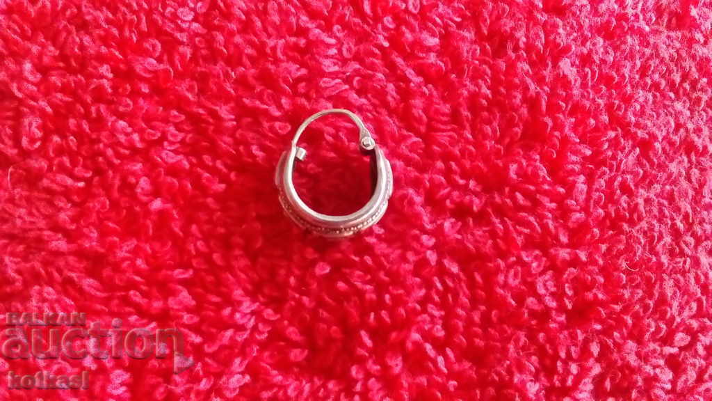 Παλιό ασημένιο 925 μονό σκουλαρίκι