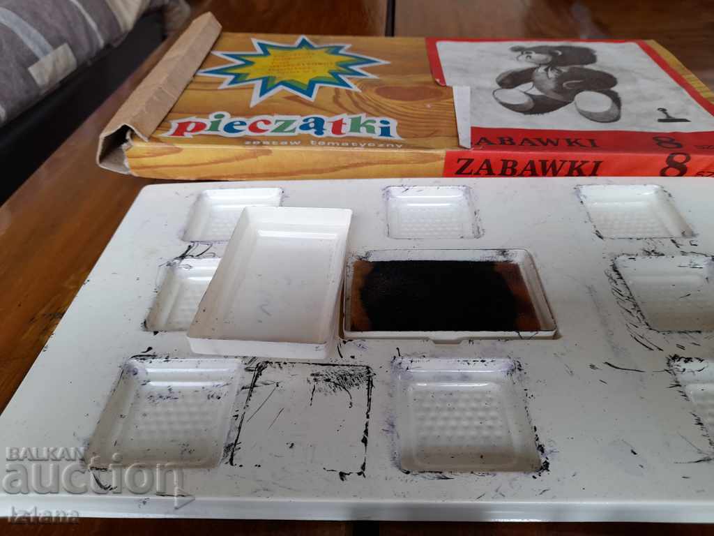 Παλιό παιδικό παιχνίδι με γραμματόσημα - 5 Παλιό παιδικό παιχνίδι με γραμματόσημα - 5