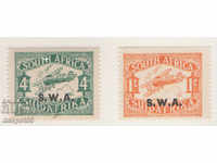 1930. Югозападна Африка. Надпечатка S.W.A - дебел шрифт.