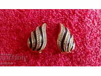 Beautiful branded earrings semi-precious stones Chr.Dior C GERMANY