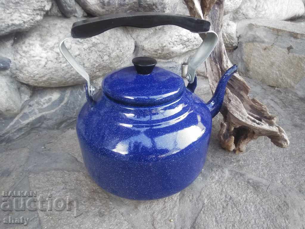 Old Russian enameled teapot - 5 Old Russian enameled teapot - 5