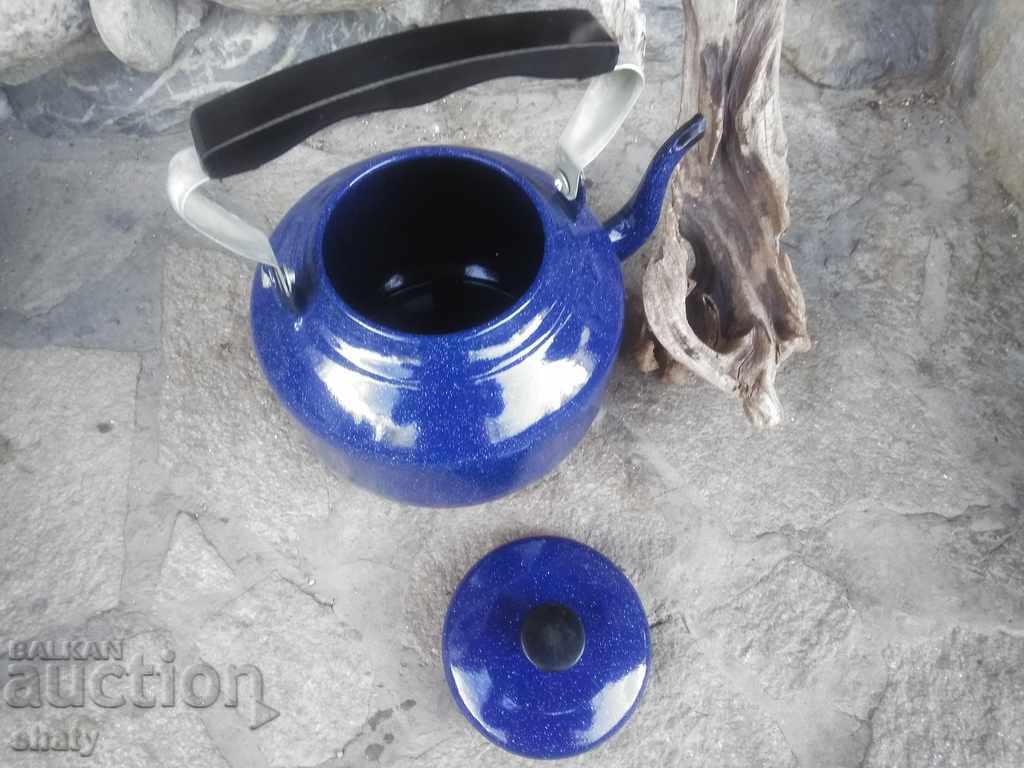 Old Russian enameled teapot - 6 Old Russian enameled teapot - 6