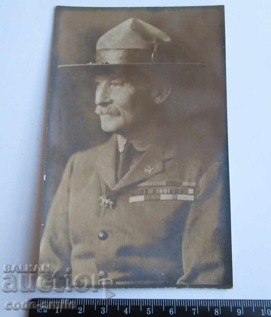 Auction Old photo photography Lord Baden Powell scout scout duo Auction Old photo photography Lord Baden Powell scout scout duo