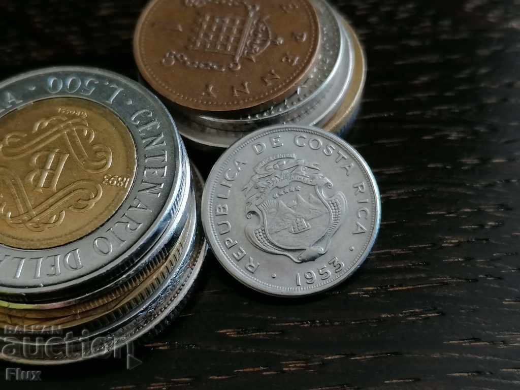Coin - Costa Rica - 10 centimes 1953 with price 4.85 BGN | € 2.48 Coin - Costa Rica - 10 centimes 1953 with price 4.85 BGN | € 2.48
