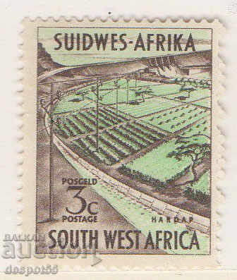 1963. Югозападна Африка. Откриване на язовир Хардап.