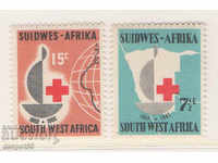 1963. Югозападна Африка. 100 г. Международен Червен кръст.