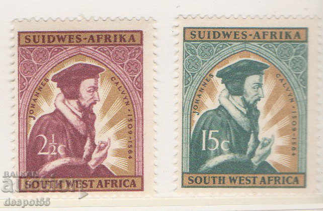 1964. Africa de Sud-Vest. 400 de ani de la moartea lui Johann Calvin