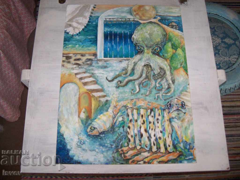 Ζωγραφική "Sea Dreams" από τον καλλιτέχνη Desislava Ilieva με τιμή 210.00 BGN | € 107.37