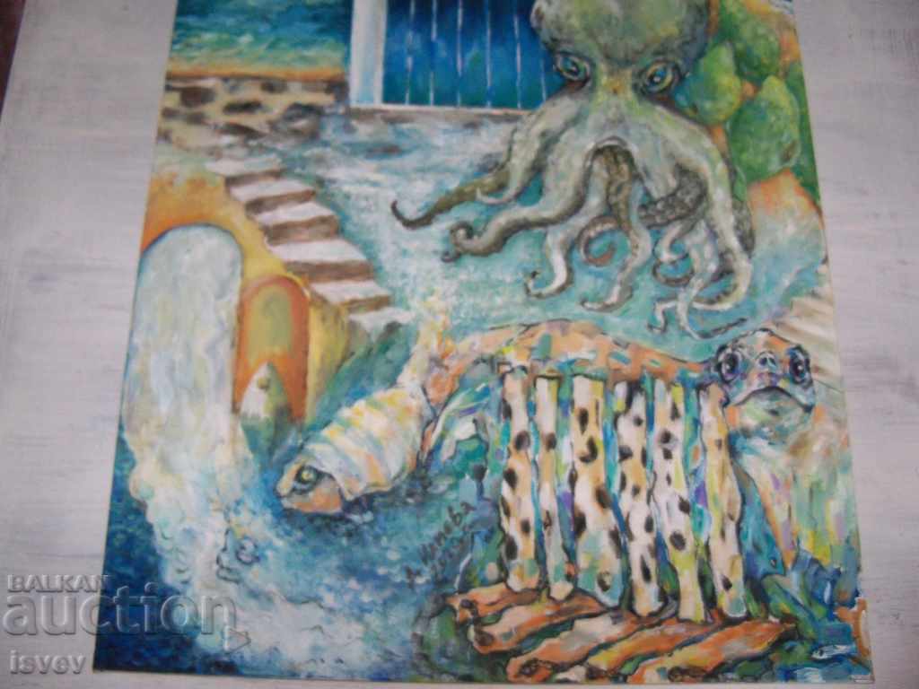 Ζωγραφική "Sea Dreams" από τον καλλιτέχνη Desislava Ilieva - 5