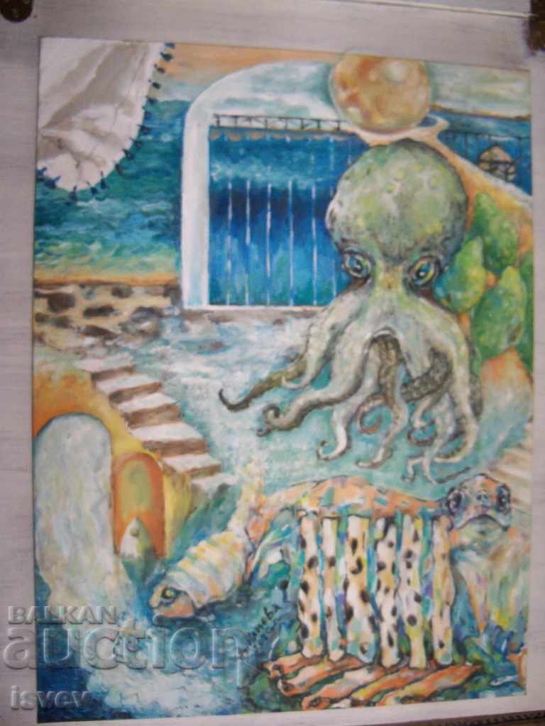 Ζωγραφική "Sea Dreams" από τον καλλιτέχνη Desislava Ilieva - 6