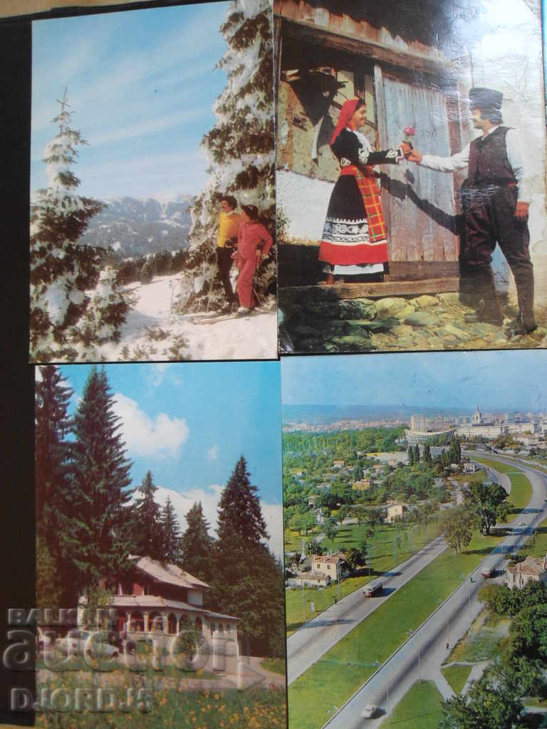 Old Bulgarian cards, 6 pieces with price 3.00 BGN | € 1.53
