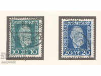 1924. Германия Райх. 50-годишнина на Всемирния пощенски съюз