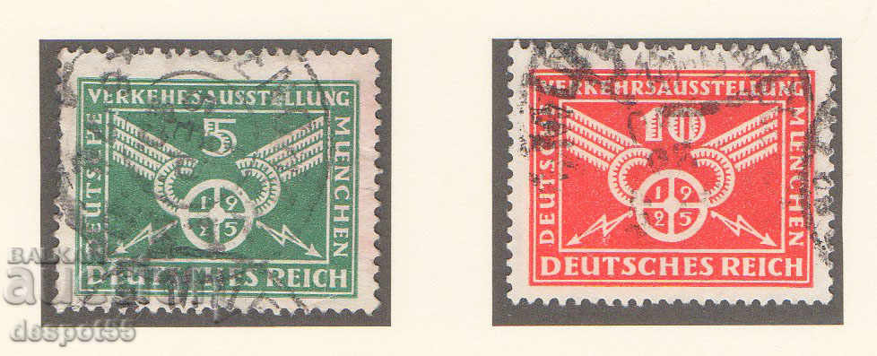 1925. Germania Reich. Expoziție de transport.
