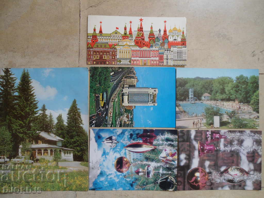 παλιές καρτ-ποστάλ - 6 παλιές καρτ-ποστάλ - 6