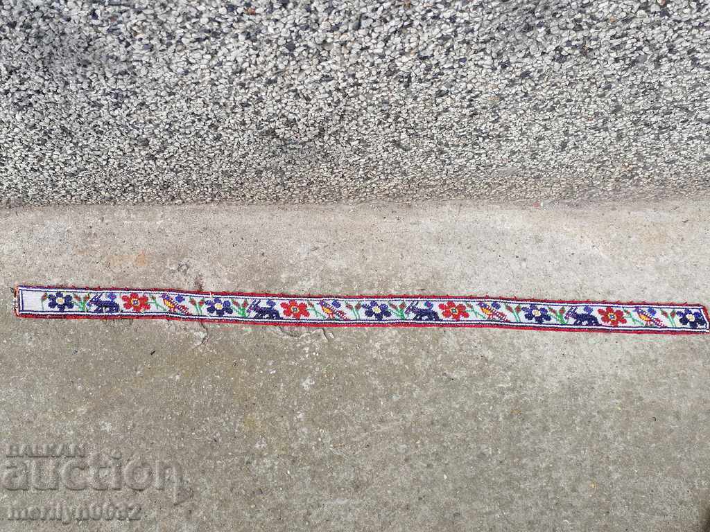 Delivery of Beaded costume belt for pafty beaded belt blues