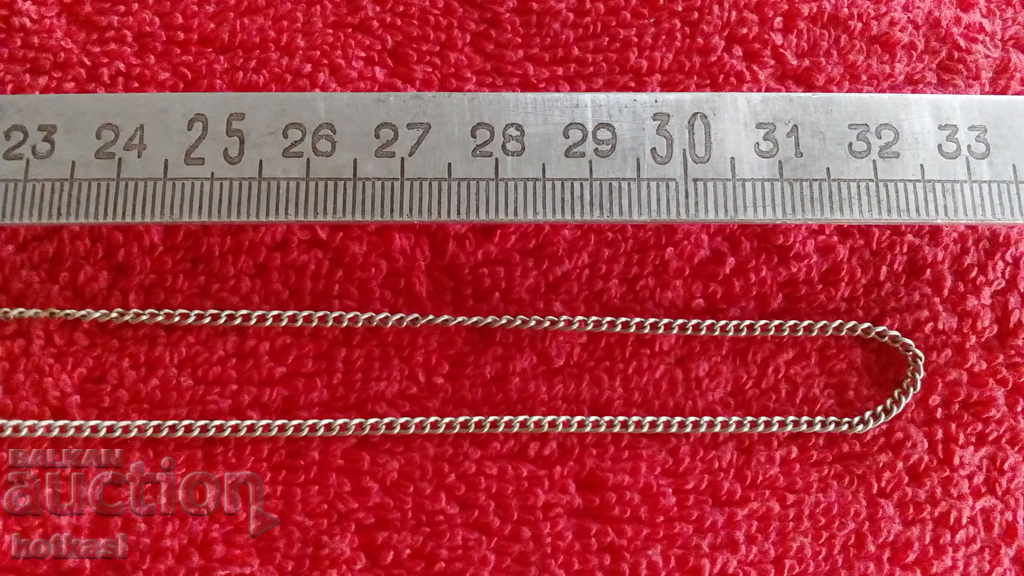 Auction Old silver chain 4.30 g Auction Old silver chain 4.30 g