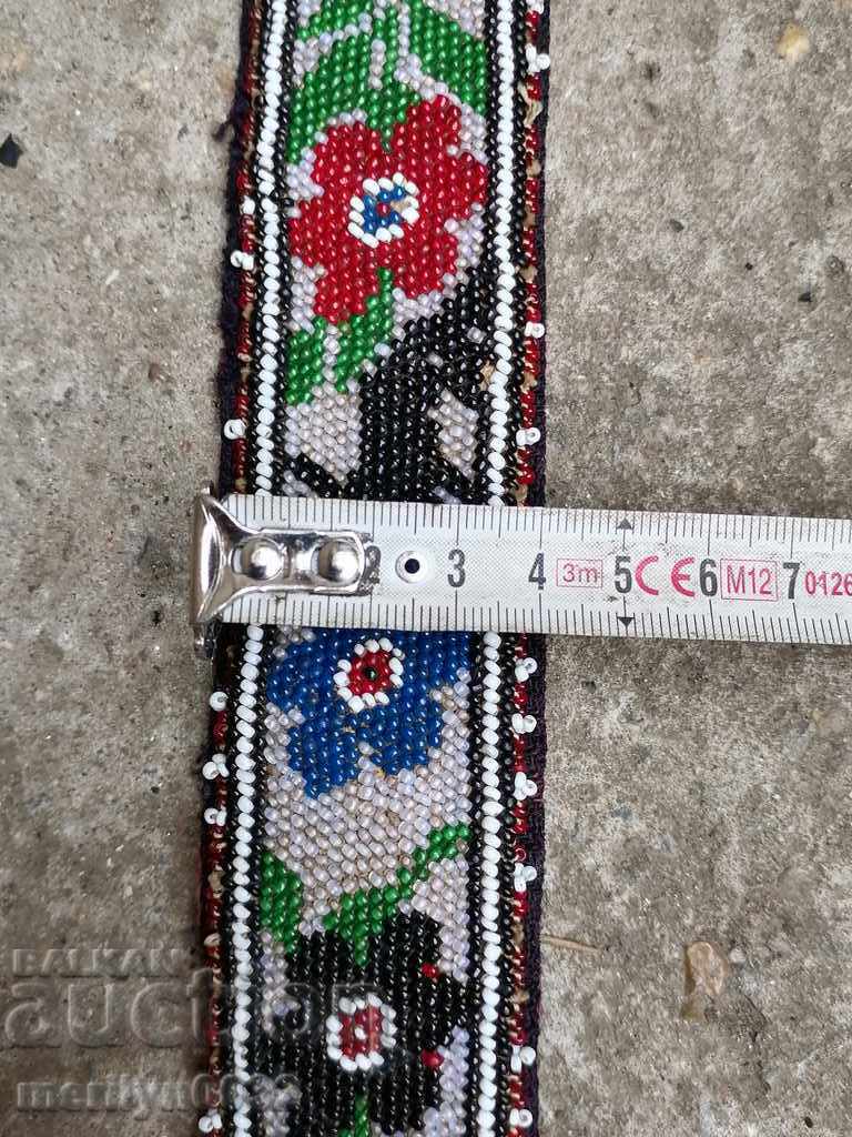 Beaded costume belt for pafty beaded belt blues - 5 Beaded costume belt for pafty beaded belt blues - 5