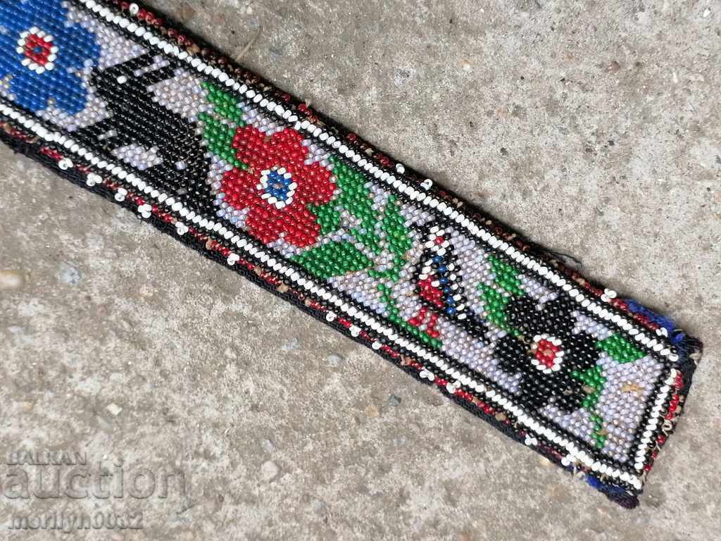 Beaded costume belt for pafty beaded belt blues - 7 Beaded costume belt for pafty beaded belt blues - 7