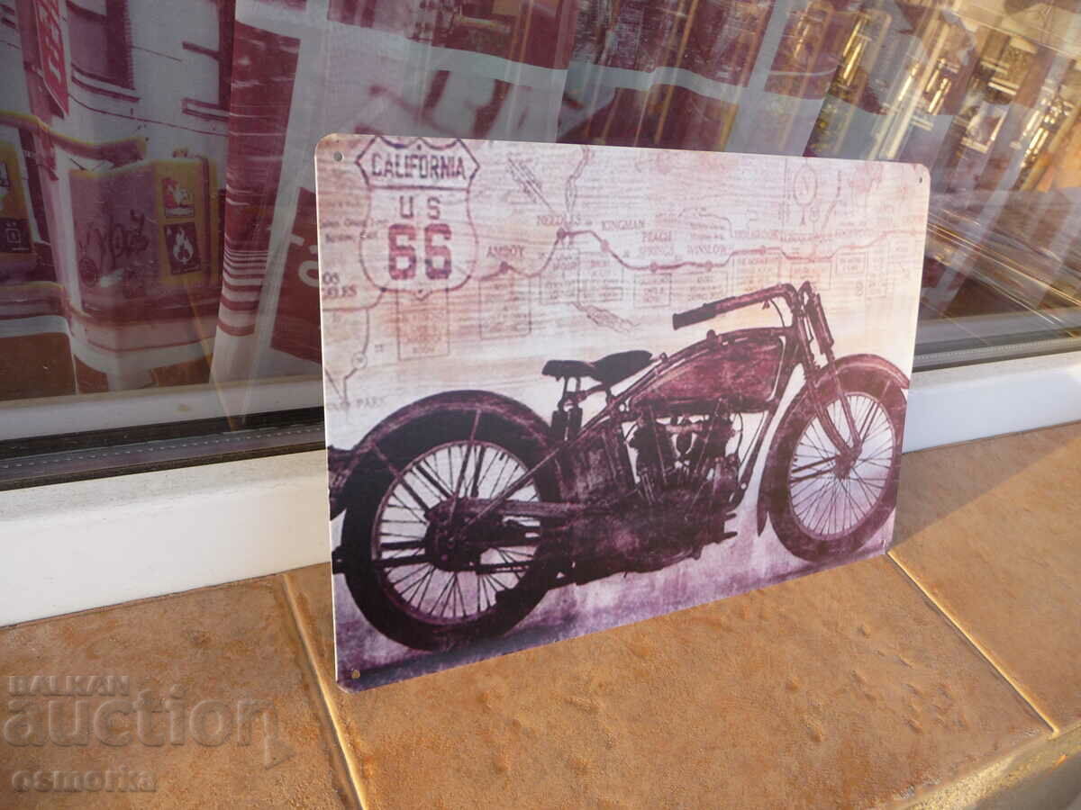 Μεταλλική πλάκα μοτοσυκλέτα παλιά rocker συλλεκτικά σπορ με τιμή 18.00 BGN | € 9.20 Μεταλλική πλάκα μοτοσυκλέτα παλιά rocker συλλεκτικά σπορ με τιμή 18.00 BGN | € 9.20