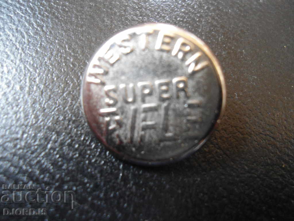 Auction  Lot of old buttons Super RIFLE western
