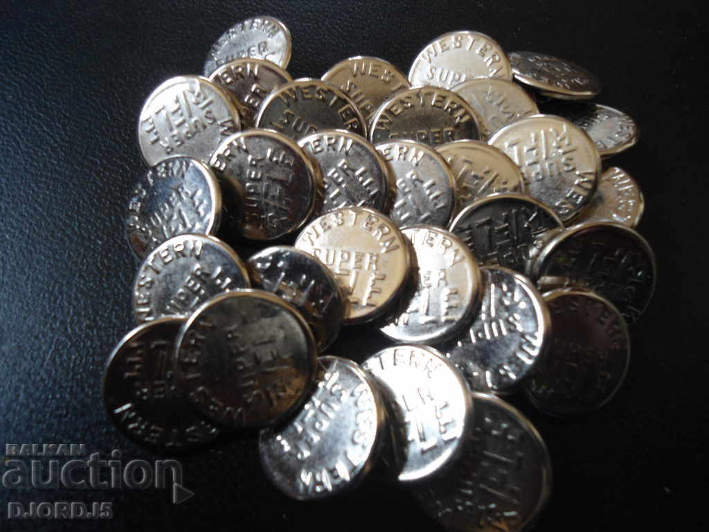 Lot of old buttons Super RIFLE western - 5