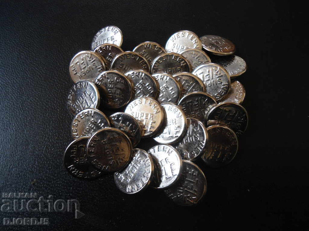 Lot of old buttons Super RIFLE western - 6