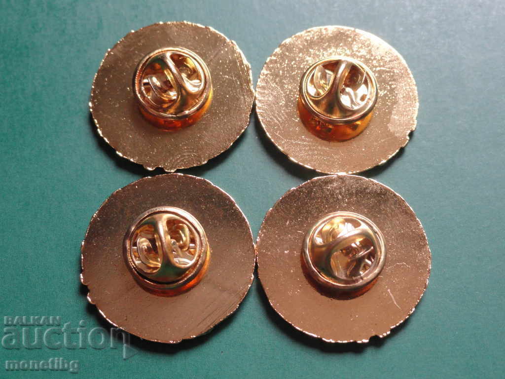 Delivery of Set of badges "Sports Perfection" I-II-III degree + h