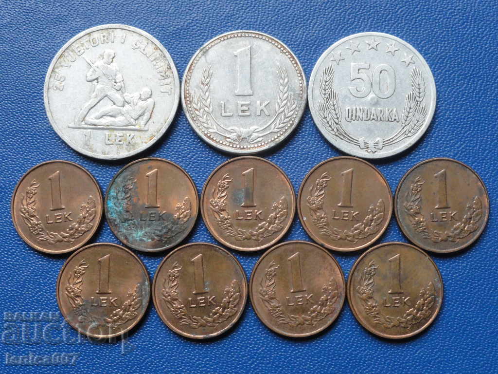 Albania - Lot (12 bucăți)