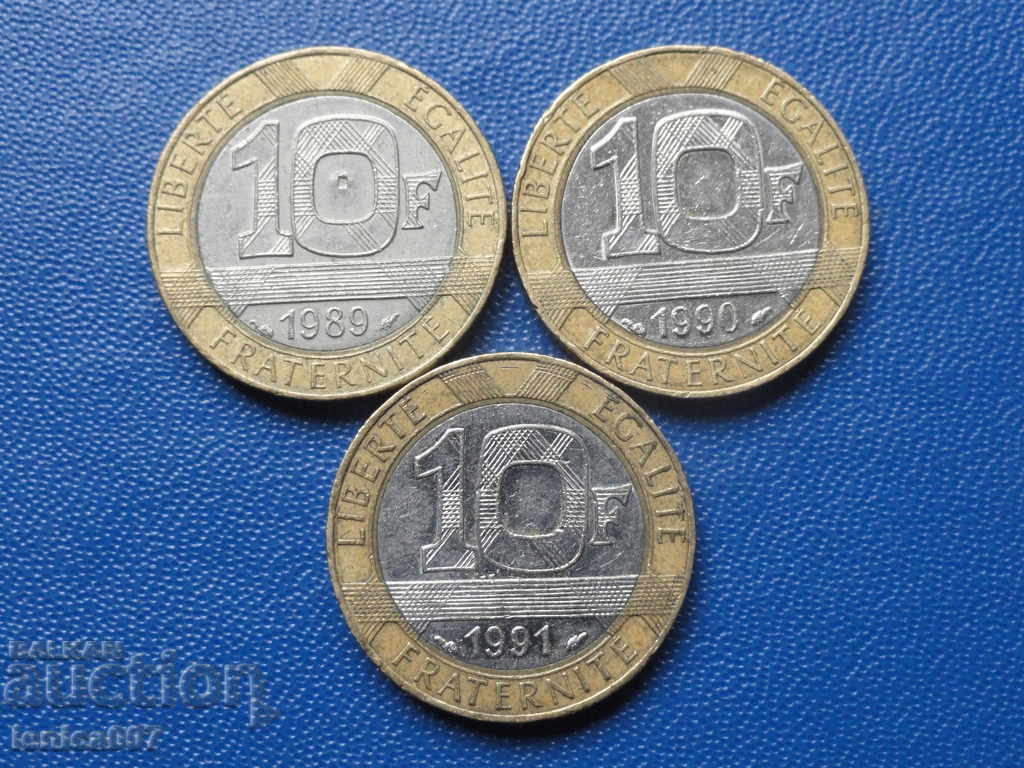 France - Lot (3 pieces) - 5 France - Lot (3 pieces) - 5