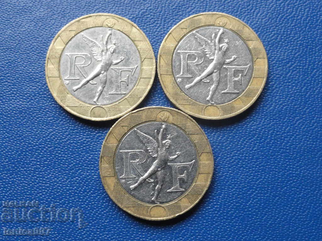 France - Lot (3 pieces) - 6 France - Lot (3 pieces) - 6
