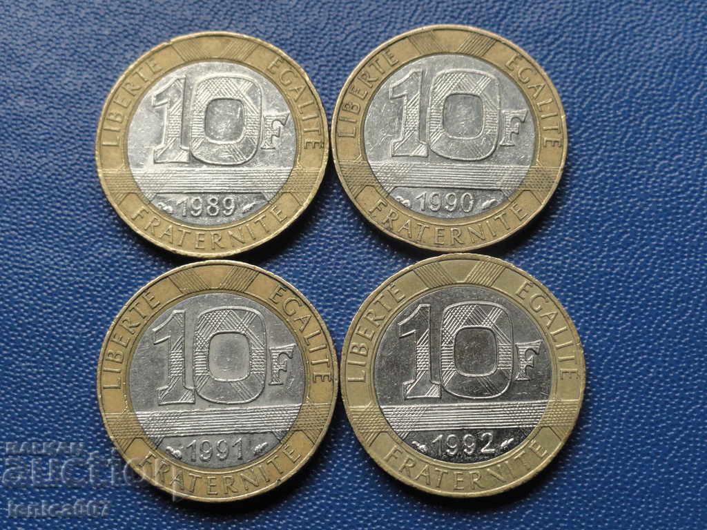 Auction France - Lot (4 pieces) Auction France - Lot (4 pieces)