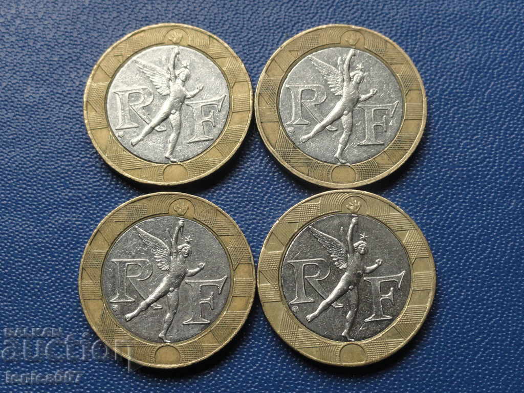 Delivery of France - Lot (4 pieces)