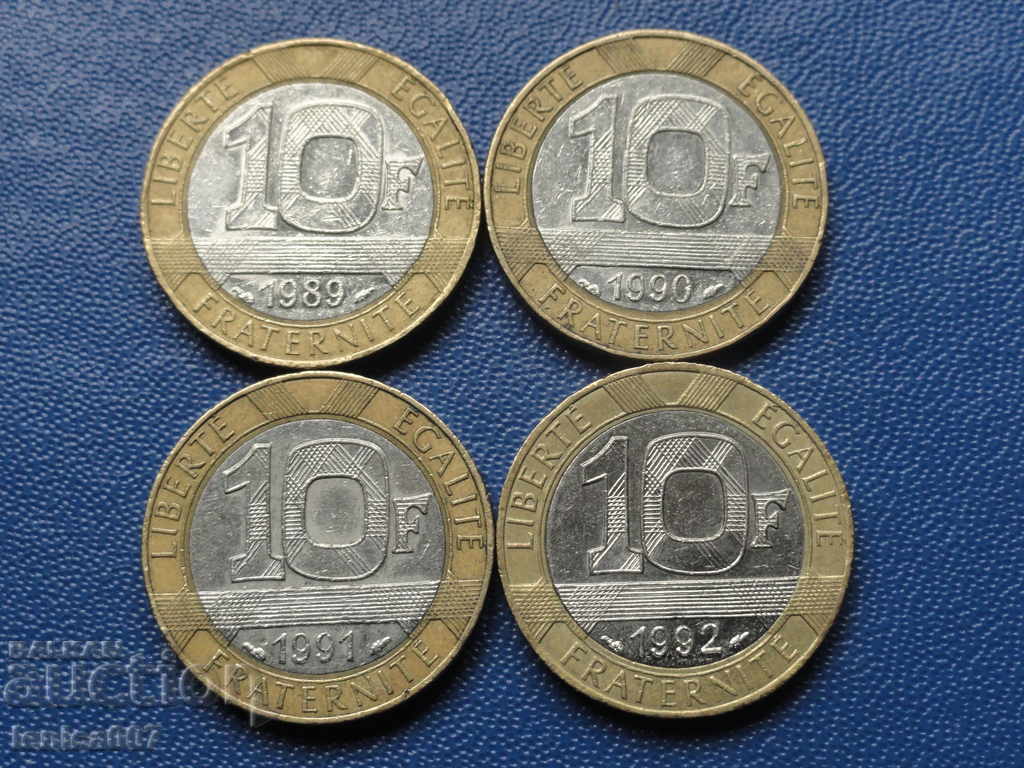 France - Lot (4 pieces) - 5 France - Lot (4 pieces) - 5