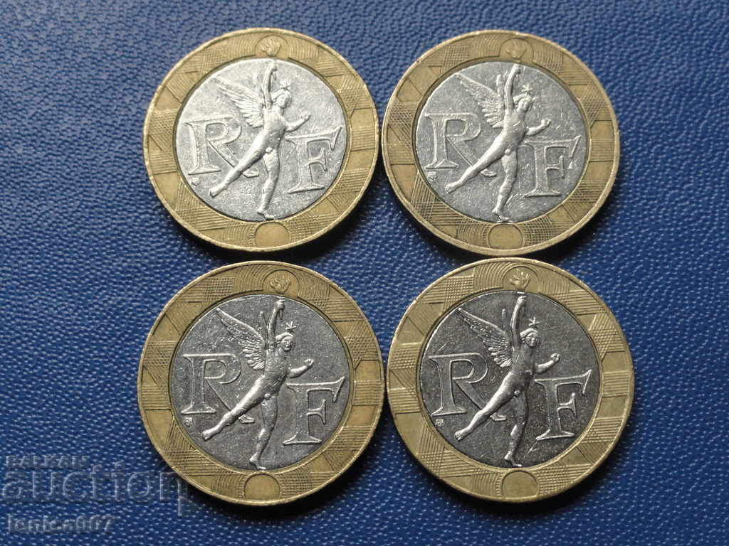 France - Lot (4 pieces) - 6