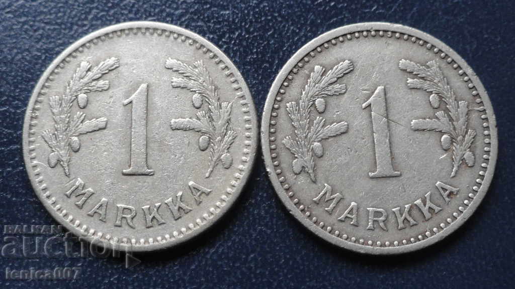 Finlanda 1929-30 - 1 Marcă (2 bucăți) cu preț € 3.20 | 6.26 BGN Finlanda 1929-30 - 1 Marcă (2 bucăți) cu preț € 3.20 | 6.26 BGN