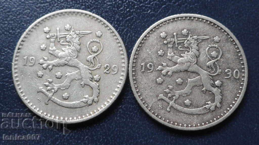 Finlanda 1929-30 - 1 Marcă (2 bucăți) - 5