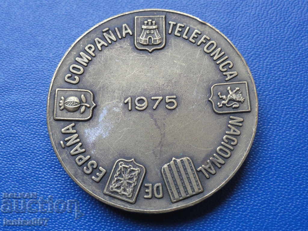 Spain 1975 - Plaque "CTNE" with price 11.00 BGN | € 5.62 Spain 1975 - Plaque "CTNE" with price 11.00 BGN | € 5.62