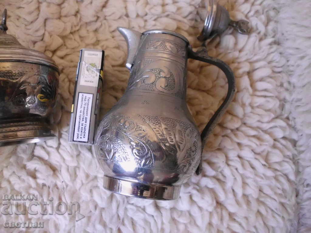 OLD TURKISH COPPER VESSELS - 6 OLD TURKISH COPPER VESSELS - 6