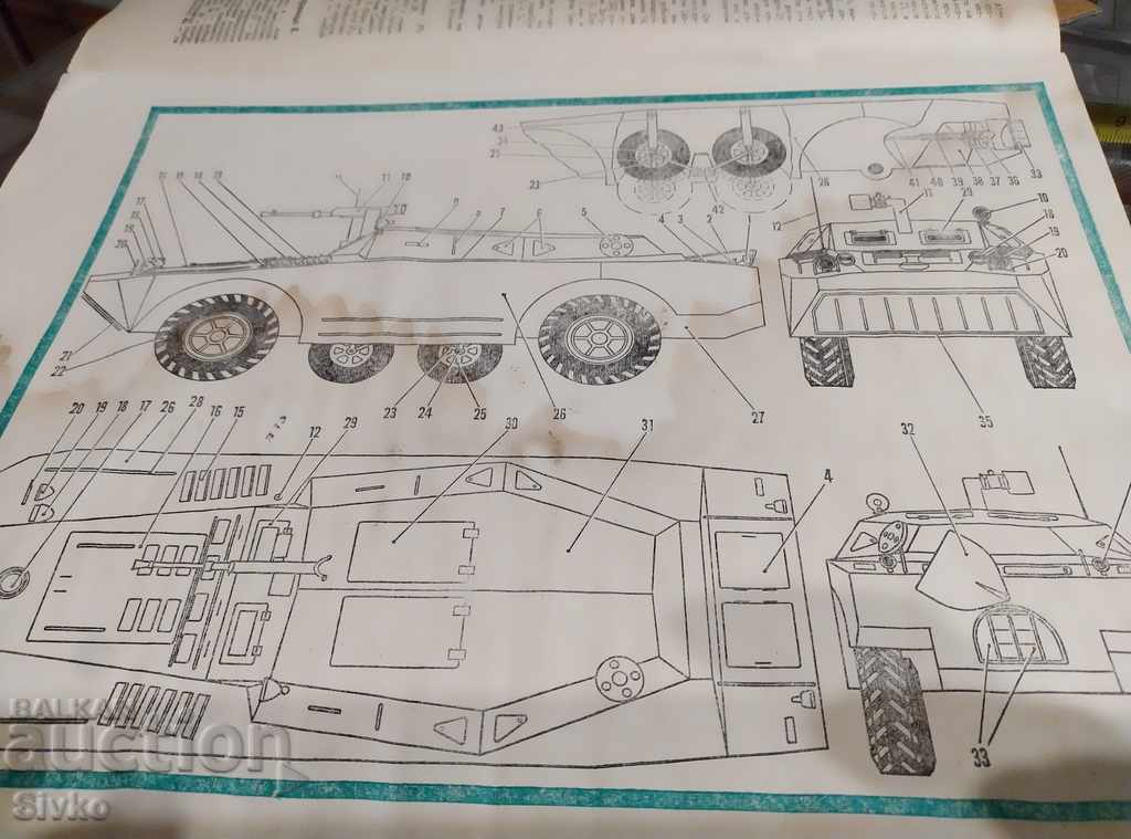 Magazine Young Youth scheme armored reconnaissance vehicles with price 1.99 BGN | € 1.02 Magazine Young Youth scheme armored reconnaissance vehicles with price 1.99 BGN | € 1.02