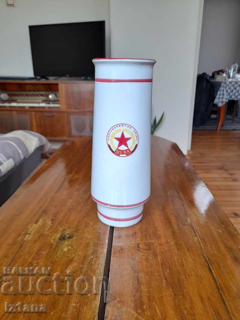 Old porcelain vase CSKA