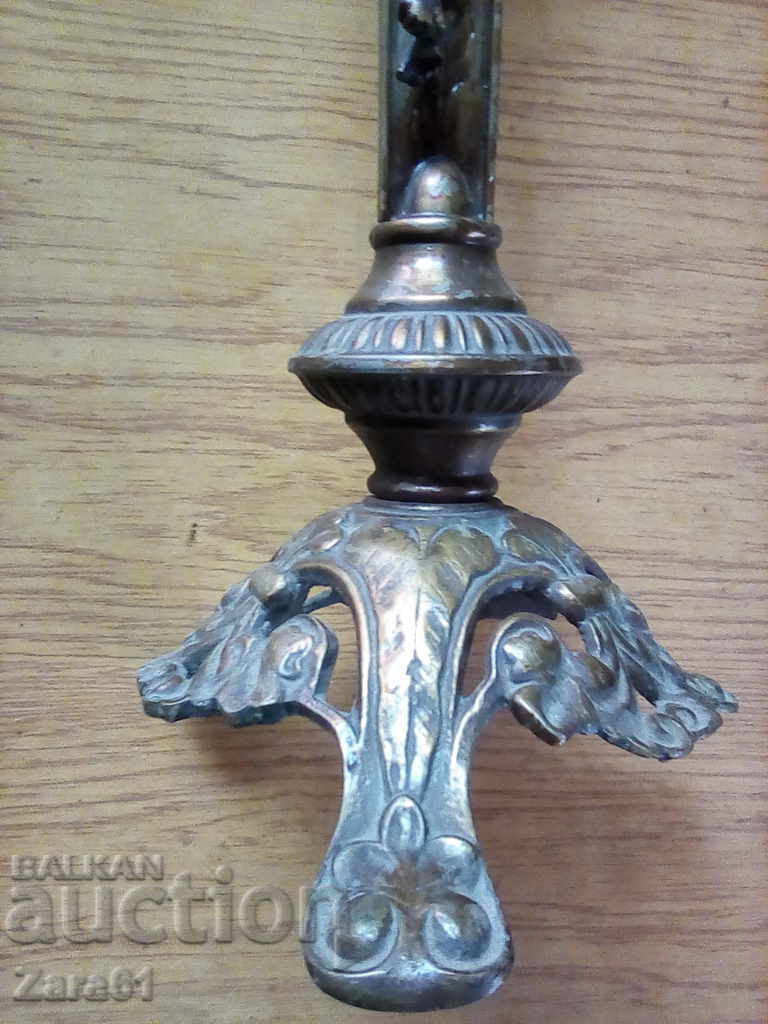 Huge old bronze cross crucifix - 6 Huge old bronze cross crucifix - 6