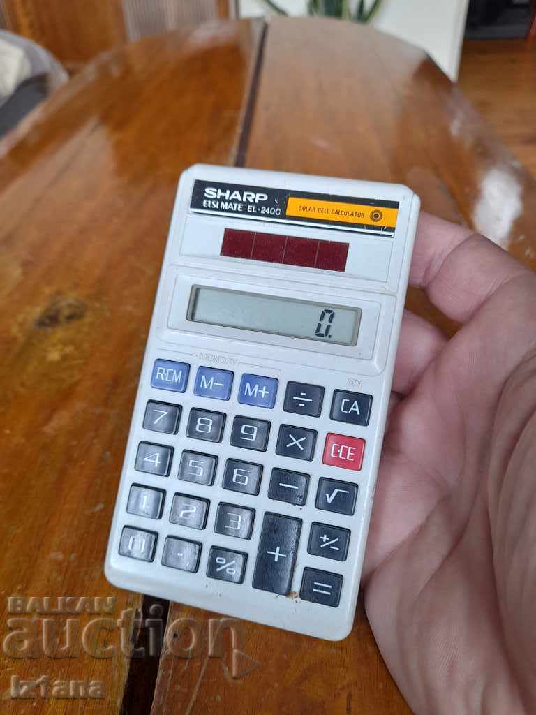 Old Sharp Calculator with price 13.00 BGN | € 6.65