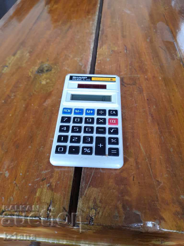 Old Sharp calculator
