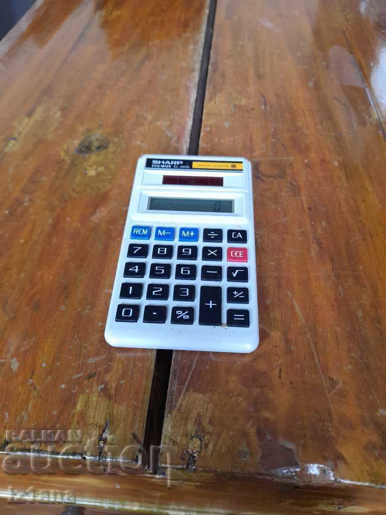 Old Sharp Calculator