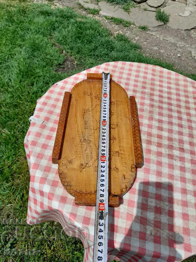 Old wooden tray - 5 Old wooden tray - 5